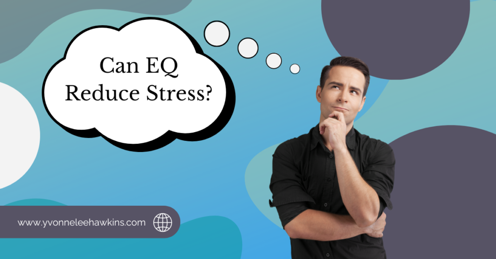 Man with arms crossed contemplating if EQ can reduce stress